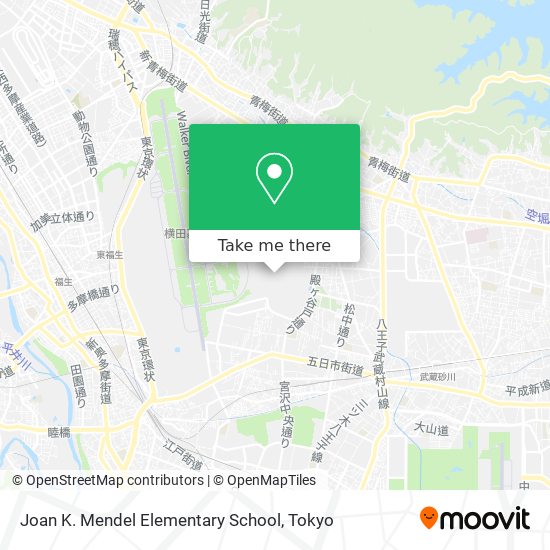 Joan K. Mendel Elementary School map