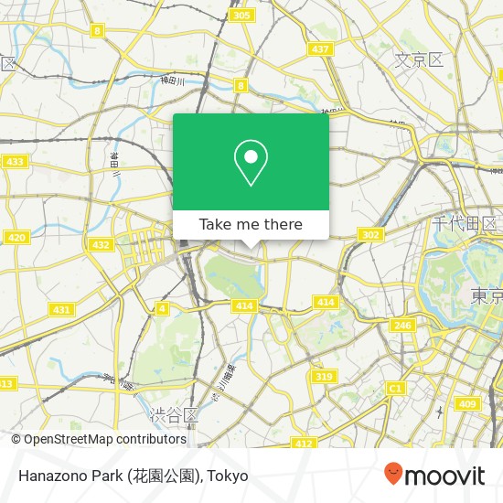 Hanazono Park (花園公園) map
