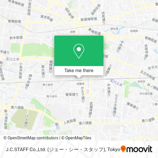 J.C.STAFF Co.,Ltd. (ジェー・シー・スタッフ) map