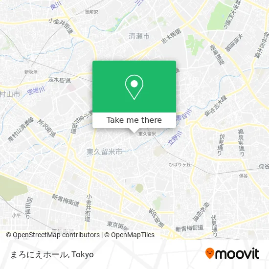 まろにえホール map