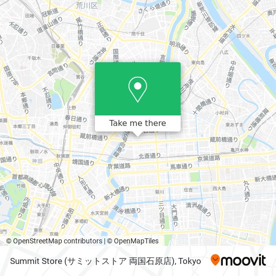 Summit Store (サミットストア 両国石原店) map