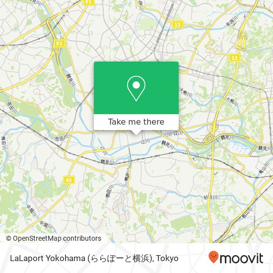 LaLaport Yokohama (ららぽーと横浜) map