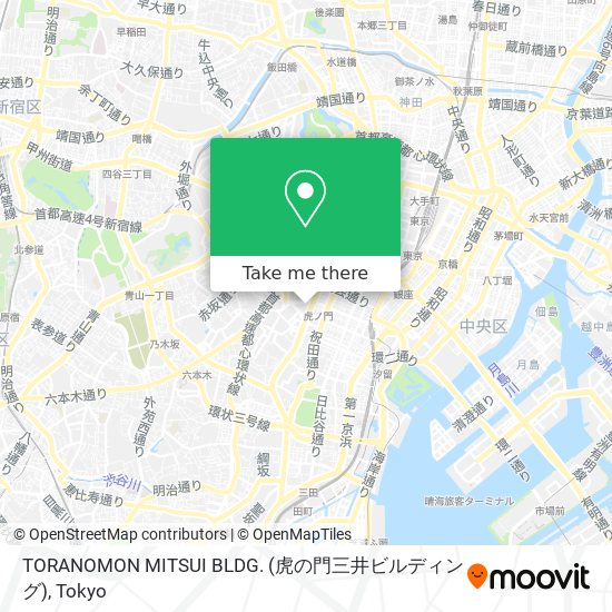 TORANOMON MITSUI BLDG. (虎の門三井ビルディング) map