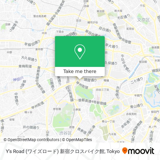 Y's Road (ワイズロード) 新宿クロスバイク館 map