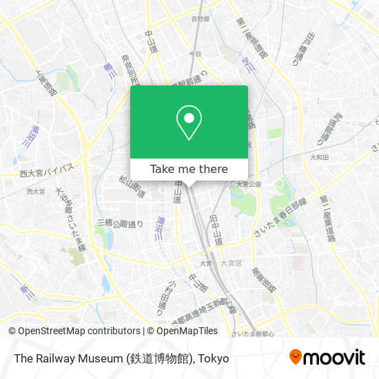 The Railway Museum (鉄道博物館) map