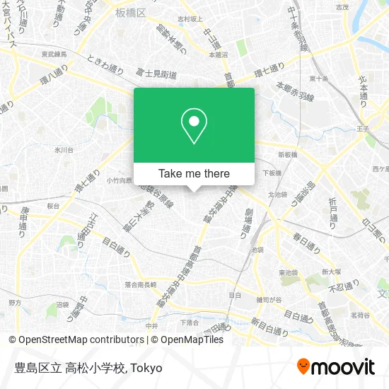 豊島区立 高松小学校 map