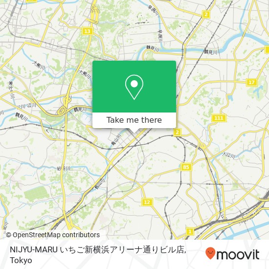 NIJYU-MARU いちご新横浜アリーナ通りビル店 map