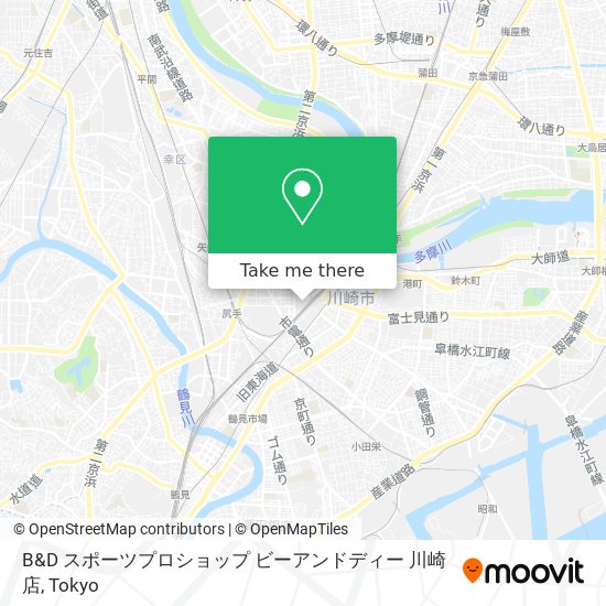 How To Get To B D スポーツプロショップ ビーアンドディー 川崎店 In 川崎市 By Bus Moovit