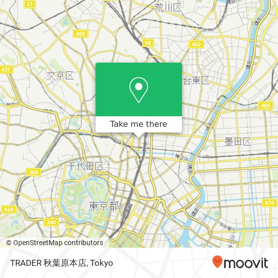 TRADER 秋葉原本店 map