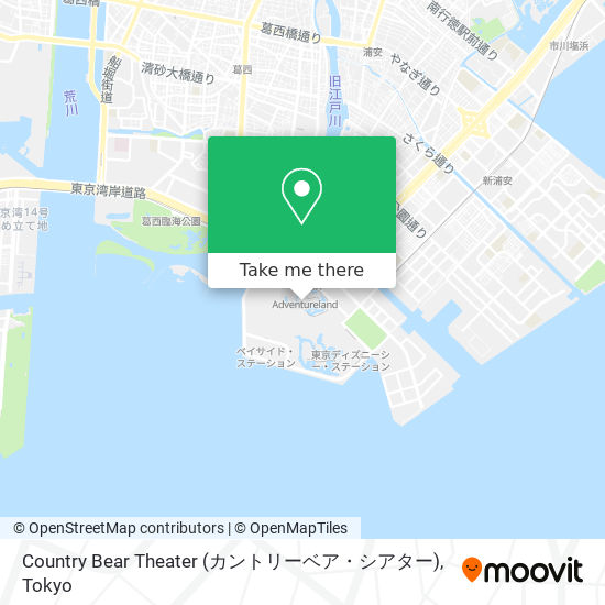 Country Bear Theater (カントリーベア・シアター) map