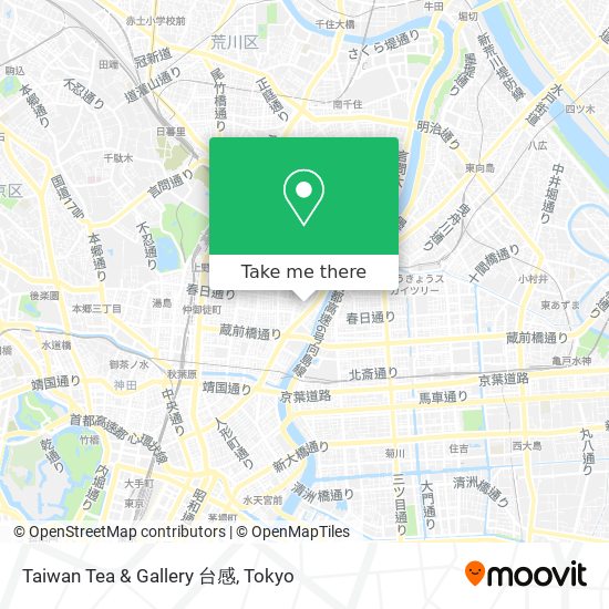 Taiwan Tea & Gallery 台感 map