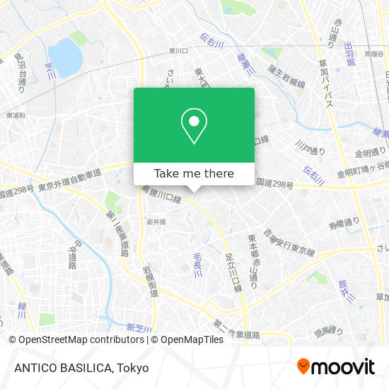 ANTICO BASILICA map