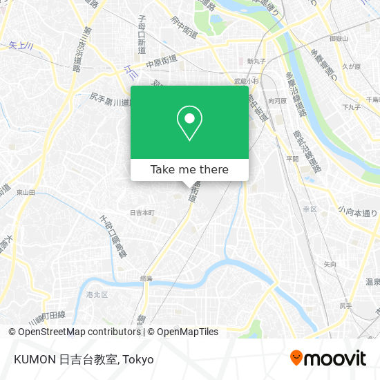 KUMON 日吉台教室 map