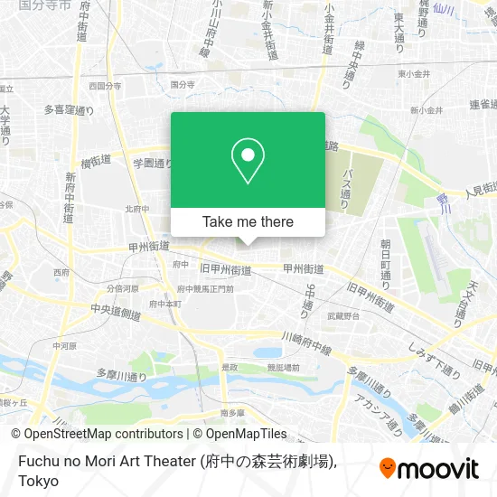 Fuchu no Mori Art Theater (府中の森芸術劇場) map