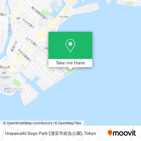Urayasushi Sogo Park (浦安市総合公園) map