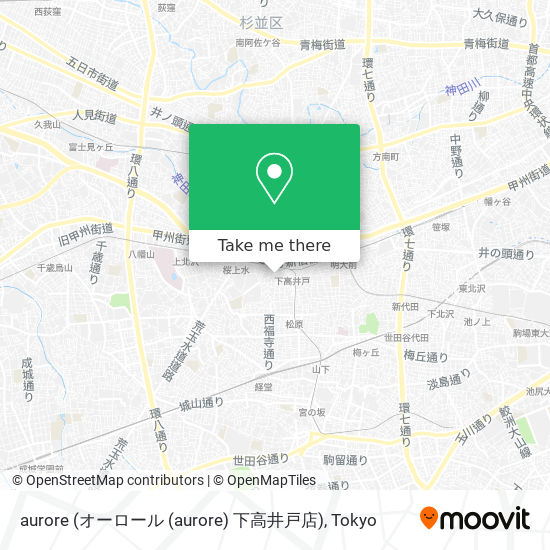 aurore (オーロール (aurore) 下高井戸店) map