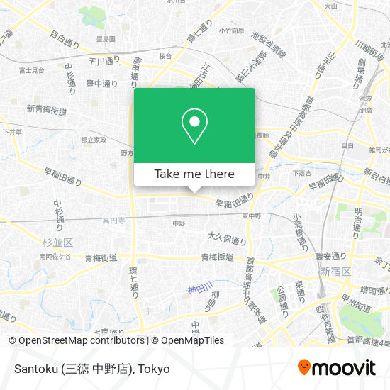 Santoku (三徳 中野店) map