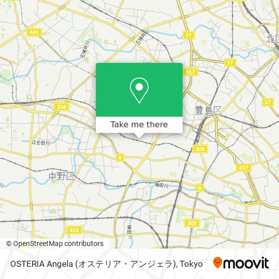 OSTERIA Angela (オステリア・アンジェラ) map