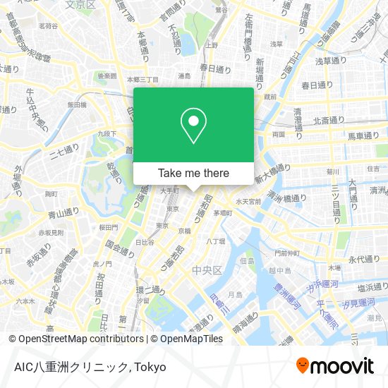 AIC八重洲クリニック map