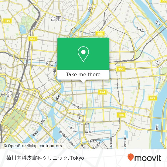 菊川内科皮膚科クリニック map