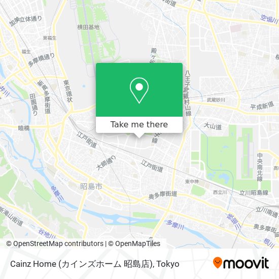 Cainz Home (カインズホーム 昭島店) map