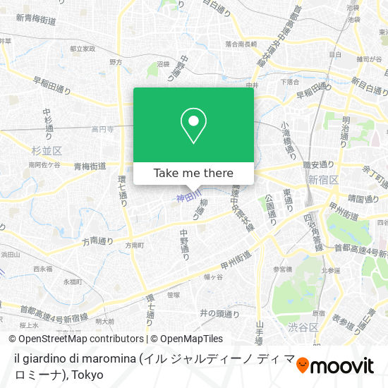 il giardino di maromina (イル ジャルディーノ ディ マロミーナ) map
