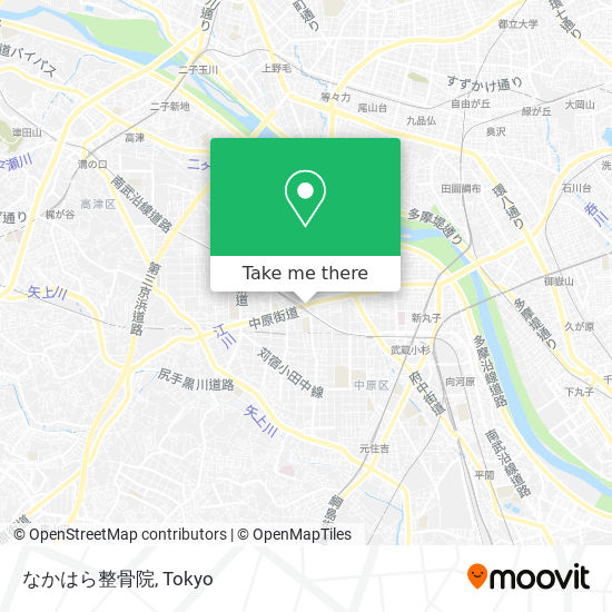 なかはら整骨院 map