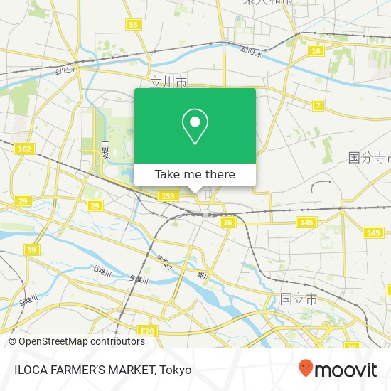 ILOCA FARMER’S MARKET map