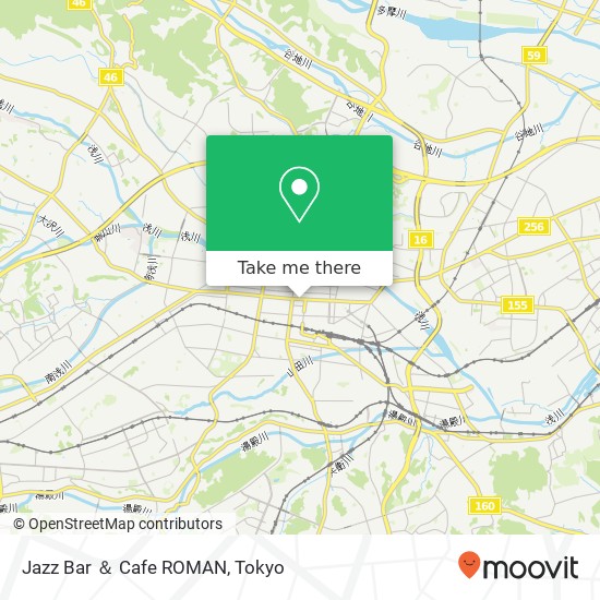Jazz Bar ＆ Cafe ROMAN map