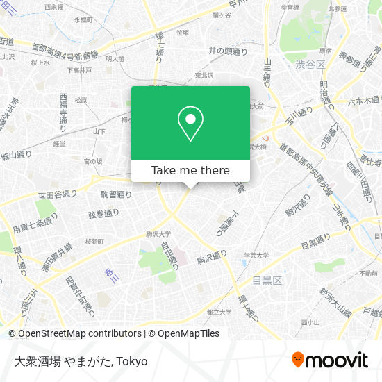 大衆酒場 やまがた map