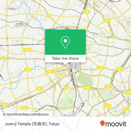 Joen-ji Temple (常圓寺) map