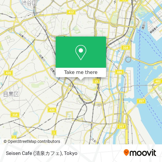 Seisen Cafe (清泉カフェ) map