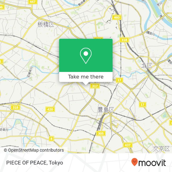 PIECE OF PEACE map