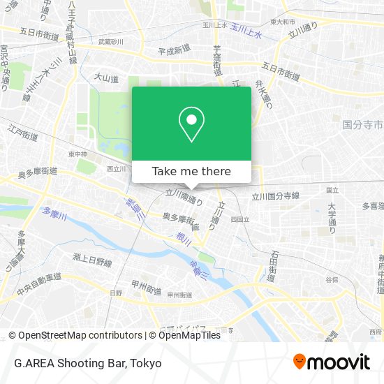 G.AREA Shooting Bar map