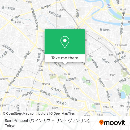 Saint-Vincent (ワインカフェ サン・ヴァンサン) map