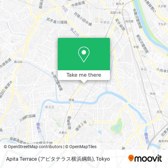 Apita Terrace (アピタテラス横浜綱島) map