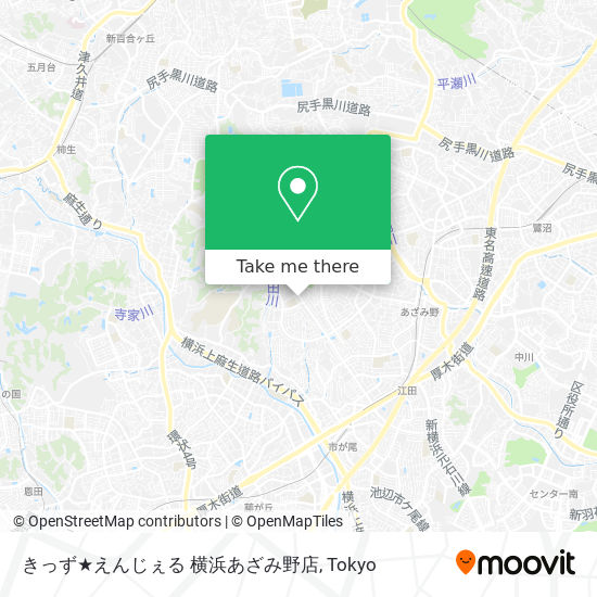 きっず★えんじぇる 横浜あざみ野店 map