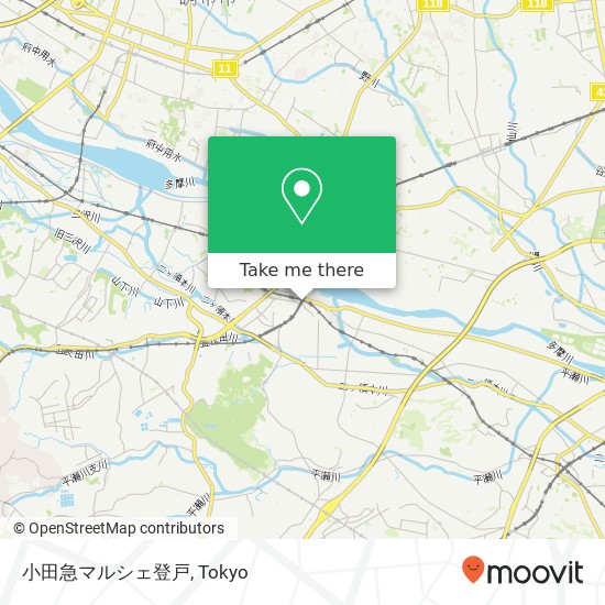 小田急マルシェ登戸 map