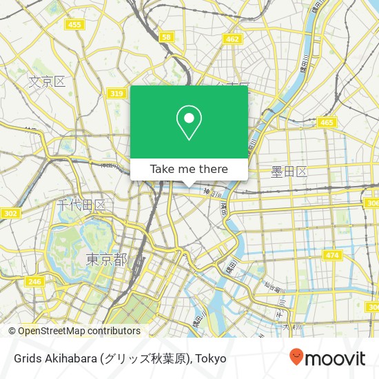 Grids Akihabara (グリッズ秋葉原) map