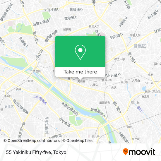 55 Yakiniku Fifty-five map