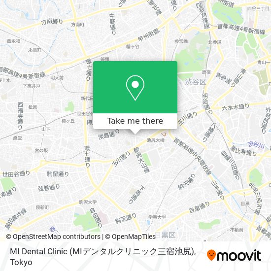 MI Dental Clinic (MIデンタルクリニック三宿池尻) map