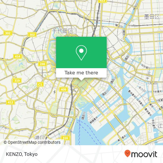 KENZO map