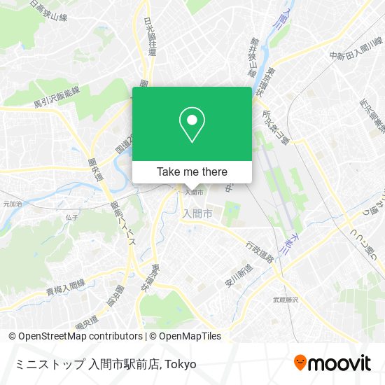 ミニストップ 入間市駅前店 map