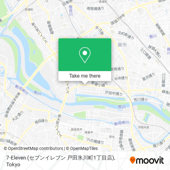 7-Eleven (セブンイレブン 戸田氷川町1丁目店) map