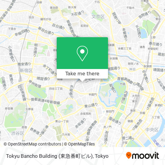 Tokyu Bancho Building (東急番町ビル) map