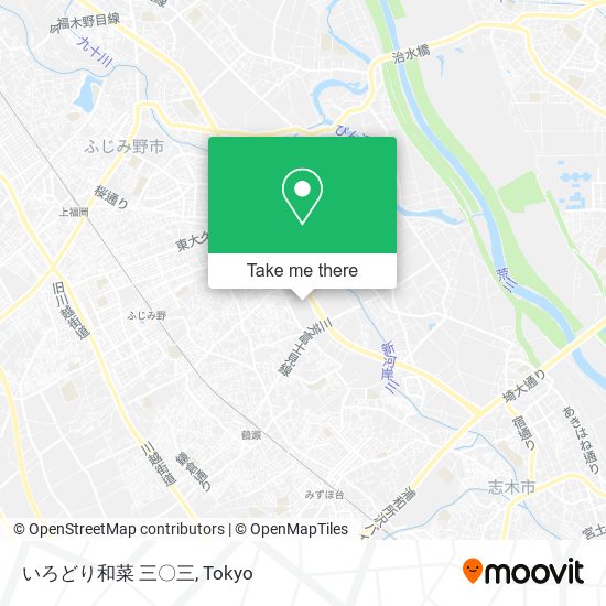 いろどり和菜 三〇三 map