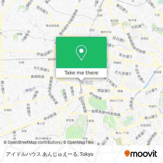 アイドルハウス あんじゅえーる map