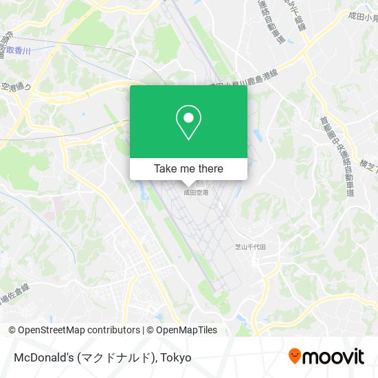 McDonald's (マクドナルド) map