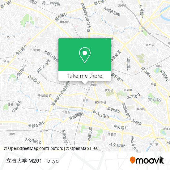 立教大学 M201 map