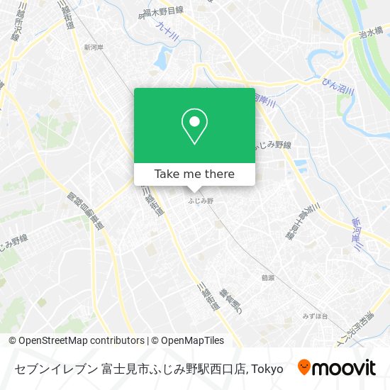 セブンイレブン 富士見市ふじみ野駅西口店 map